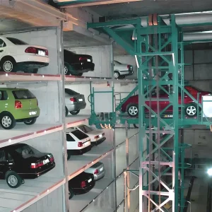 Laneway Stacker Parking System Vertical Parking Lift Platform for Vehicle Mechanical Garage