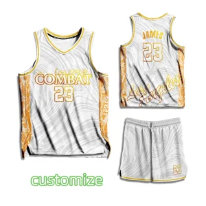 Conjunto de Roupa de Basquete Personalizado OEM Atacado de Pequena Quantidade de Roupas Esportivas