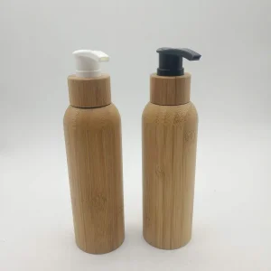Bamboo Lid Pump Bottle