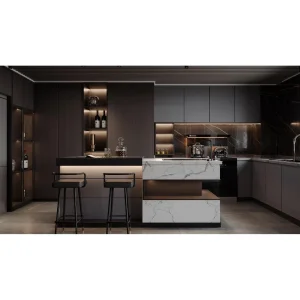 Móveis de Cozinha com Design Personalizado, Armário de Cozinha, Lavanderia, Despensa e Closet com Materiais Premium