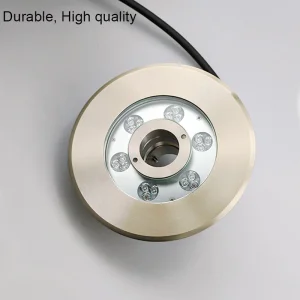 IP68 RGBW Color-Changing Underwater Water Dry LED Fountain Light for Home Garden Water Feature