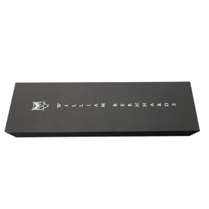 Custom Branded Navy Blue Jewelry Retail Promotional Gift Packaging Box