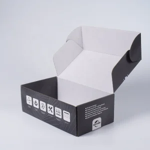 Soy Ink Custom Print Cardboard Shower Box Shower Head Paper Product Shipping Gift Box Paper Mailer Box