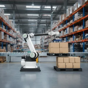Benson's Efficient Palletizing Collaborative Robot for Bagged Wheat Flour