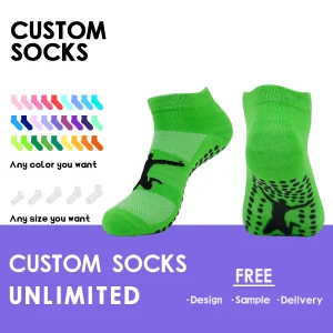 Custom High Quality Manufacturer Trampoline Socks Performance Socks Manufacturer, Supplier