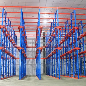 Heavy Duty Drive in Pallet Racking Systems High-Density Cold Warehouse Storage Pallet Rack for Optimal Space Utilization