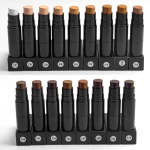 17 Colors Cream Concealer &amp; Contour Stick, Multi-Use Foundation Stick for All Skin Tones