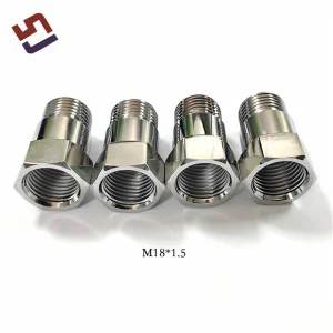 CNC Machining Parts 32mm Car Exhaust O2 Oxygen Sensor Test Pipe Extension Extender Adapter Spacer
