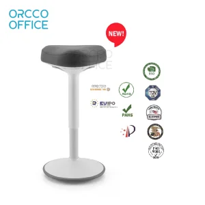 New Popular Ergonomic 360 Degree Swivel LiftAdjustable Height Sitting Balance Standing Desk Chair Swivel Ergonomic Wobble Stool