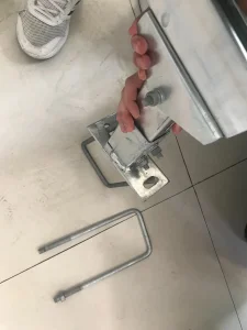 Solar Bracket Mounting System 2 Rows with Landscape for PV Panel Roof Solar System