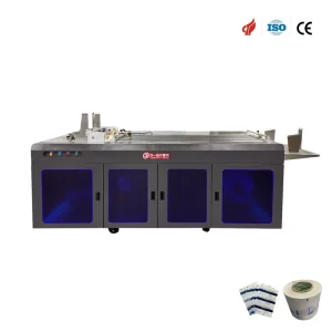 Flexible Packaging Feeding and Rewinding Machine with Tto and UV Printer