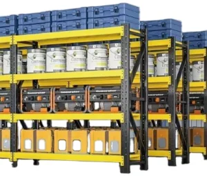 Steel 4 Tie Heavy Duty Shelving