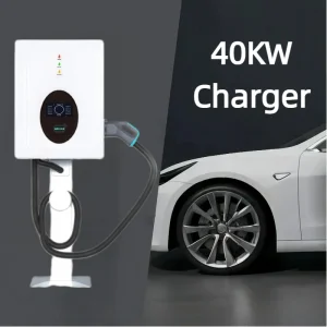 Guhe Customized IP54 Waterproof Energy-Efficient Wall Floor Mounted 40kw DC EV Electric Vehicle Car Charging Solutions Infrastructure Station Charger for