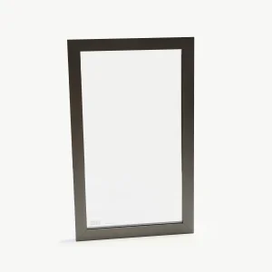 Handle-Less Design No Built-In Handle Cabinet Door Aluminum Frame Designs For Office And Display Furniture