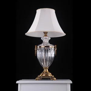 Budva Resort Dimmable Crystal Nightstand Table Lamp