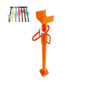 Adjustable Steel Prop Scaffolding Steel Props with Square/Flower Plate for Construction