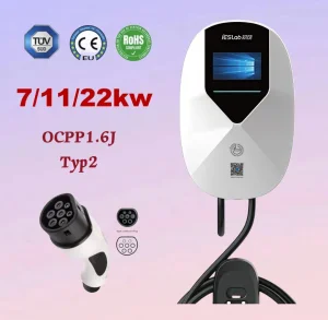 7/11/22kw Electric Vehicle/Car/Bettary Ocpp1.6 Type2 Gbt CE AC EV Charging Point