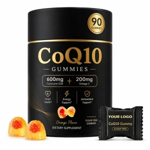 Gomas Mastigáveis Sem Açúcar Coq10