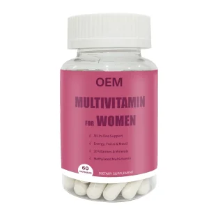 Cápsulas de Multivitamínico OEM Suporte ao Sistema Imunológico Sustenta Energia com Vitamina B12,, D, C, Zinco, Magnésio
