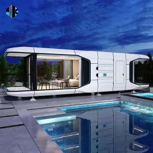Sustainable Ai Modular Space Capsule House for Eco-Conscious Buyers