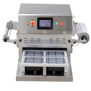 WANHE Automatic Tray Sealer With MAP