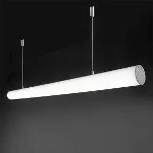 High Power Commercial Round Shape Aluminum Extrusion LED Linear Light Fixture