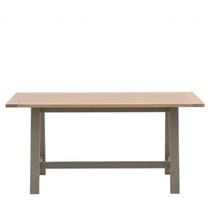 2023 New in Oak Veneer Grey Painted Rectangular Wooden Dining Table Living Room Canteen Hotel Modern Table Furniture