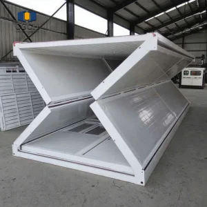 CGCH Cheap Modern Small Flat Packaging Foldable Mobile 3 Bedroom Prefabricated Modular Small Residence Container House