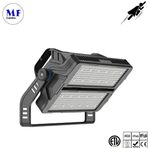 ETL RoHS IP66 Weatherproof Outdoor Lighting 400W 800W 1200W 1800W High Power High Mast LED Flood Light for Construction Site Temporary Work Area Port Harbor