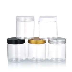 Food packaging PET plastic cosmetic jar