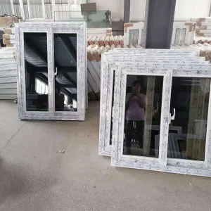 Hot Selling UPVC PVC Sliding Windows with Hurricane Impact Glass for Bahamas