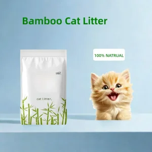 High-Grade 100% Natural Plant Based Cat Litter Super Odor Control High Water Absorption Quality Bamboo Litter Sand