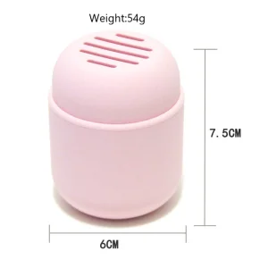 Contenedor de esponja de belleza
