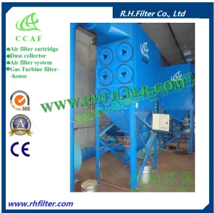 Ccaf Industrial Shot Blasting Cartridge Dust Collector System
