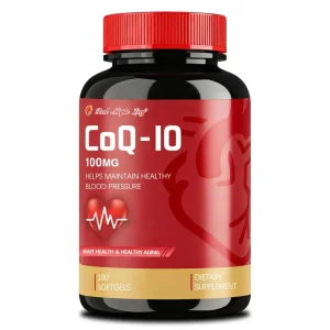 Cápsulas de Coenzima Coq10 Suplementos Herbais Softgel Personalizado OEM Cápsulas de Coenzima Q10