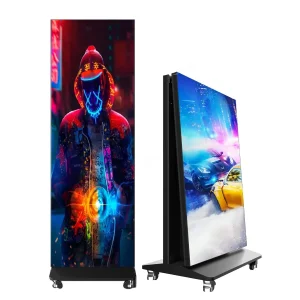 High Brightness Portable LED Display for 4G/WiFi Control for Exhibition/Events Advertising Signage Floor-Standing Digital