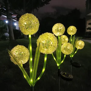 LED Solar Dandelion Floor Lamp