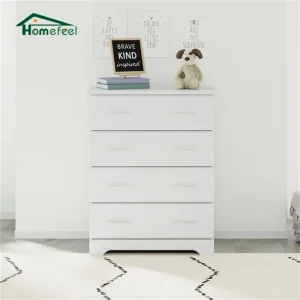 Wholesale Modern Wooden Storage Cabinet 4 Drawers