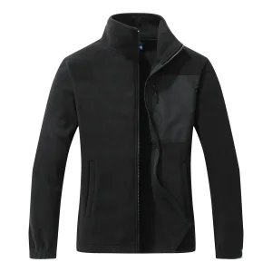 Autumn Winter New Collection Men's Women's Zip Fleece Jackets Breathable Soft Casual Outdoor Sports Clothes Heated Knitted