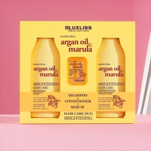 Private Label Argan Oil Hair Care Products Vegan Sulfate Free Hair Care Sets Shampoo And Conditioner