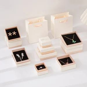 Elegant Fresh Cardboard Square/Rectangle Jewelry Box