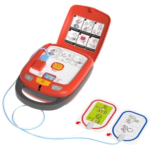 Professional Automatic External Defibrillator (AED) with Bluetooth, Low Energy Bte, Adult/Pediatric Pads