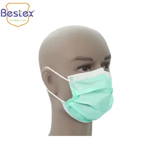 Medical/Surgical/Surgeon/Disposable /Protective/Safety/Exam/Mouth/ Dental/Nonwoven/3ply/Bfe99/Dust/Paper/Kids/Disposable Face Mask with Earloop/Tie on
