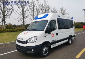 Comfortable Easy to Sterilize Emergency Ambulance for Accident Scene Rescue