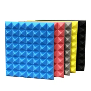 Modern Design Polyurethane Sound-Absorbing Wall Panels Self-Adhesive Soundproof Foam Panels