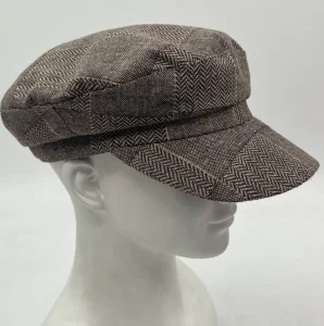 Atacado Moda Feminina Boné de Inverno em Tecido Sustentável