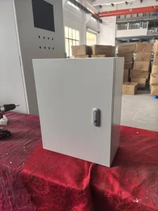 Ral7035 Powder Coated Wall Mounted Electrical Box for Machinery and Power Distribution