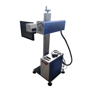 Portable Metal Plastic Barcode/Qr Code Printer Fiber UV CO2 Fiber Laser Marking Printing Deep Engraving Machine