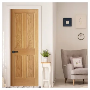 Luxury Modern Minimalist Design Soundproof Flush Plywood Engineering Project Interior Room Custom Wooden Doors