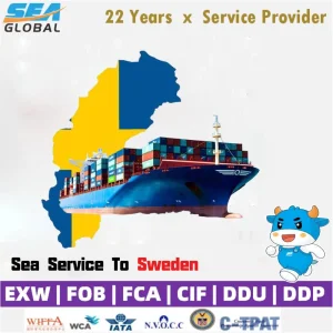EXW LCL Logistics Forwarder to Germany Netherlands Belgium Denmark Austria Finland Sweden Poland